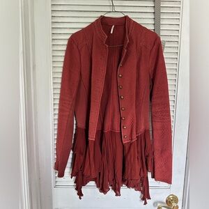 Free People Military Jacket